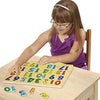 Melissa & Doug Numbers Sound Puzzle - Wooden Puzzle With Sound Effects (21 pcs)