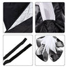 StillCool Running Speed Training, 56 inch Speed Drills Resistance Parachute Running Sprint Chute Soccer Football Sport Speed Training, Black