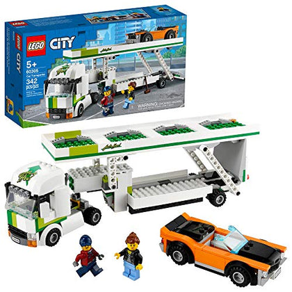 LEGO City Car Transporter 60305 Building Kit; Toy Playset for Kids, New 2021 (342 Pieces)