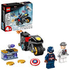 LEGO Marvel Captain America and Hydra Face-Off 76189 Collectible Building Kit; Captain America and Motorcycle Set; New 2021 (49 Pieces)