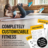 NewMe Fitness Bodyweight Workout Cards, Instructional Fitness Deck for Women & Men, Beginner Fitness Guide to Training Exercises at Home or Gym (Bodyweight, Vol 1)