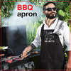 Nomsum Aprons for Men | Premium Quality Funny Aprons | Best for BBQ, Grilling and Cooking | Grill and BBQ Accessories | Chef Kitchen Grilling Apron | One Size Fits All