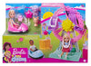 Barbie Club Chelsea Carnival Playset with Blonde Small Doll, Pet & Accessories, Spinning Ferris Wheel, Bumper Cars & More