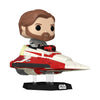 Funko Pop! Ride Super Deluxe: Star Wars Hyperspace Heroes - OBI-Wan Kenobi in Delta 7 Jedi Starfighter, Amazon Exclusive