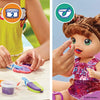 Baby Alive Sunshine Snacks Doll, Eats and Poops, Summer-Themed Waterplay Baby Doll, Ice Pop Mold, Toy for Kids Ages 3 and Up, Brown Hair