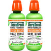 TheraBreath Fresh Breath Mouthwash, Mild Mint Flavor, Alcohol-Free, 16 Fl Oz (2-Pack)