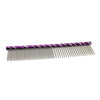 UEETEK Pet Grooming Comb Dogs Cats Comb Stainless Steel (Purple)