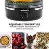 Elite Gourmet EFD319 Food Dehydrator, 5 BPA-Free 11.4