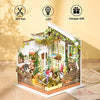 Rolife Dollhouse DIY Miniature Set Garden House LED Model Building Kit Hobby CraftHome Decor-Christmas Birthday Gifts for Boys Girls Women Friends (Miller's Garden)