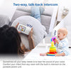 VTech VM320 Video Baby Temperature Monitor, Invisible Night Vision, Soothing Sounds, 2-Way Talk Intercom, Secured Transmission, 2.4