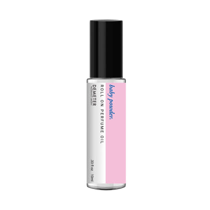 Baby Powder Roll On Perfume Oil by Demeter, 0.33 Oz, Long-Lasting