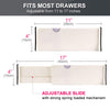 Drawer Dividers Organizer 5 Pack, Adjustable Separators 4