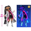 L.O.L. Surprise! OMG Dance Dance Dance B-Gurl Fashion Doll with 15 Surprises Including Magic Black Light, Shoes, Hair Brush, Doll Stand and TV Package - Great Gift for Girls Age 4+