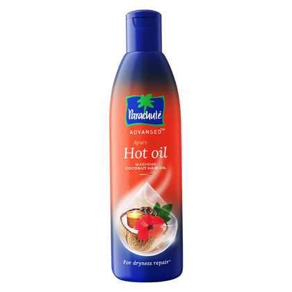 Parachute Advansed Ayurvedic Deep Conditioning Hot Oil for hair growth| For Frizz Free Hair | Deeply nourishes hair | For all hair types | 6.4 fl oz