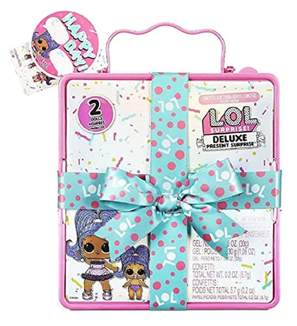 L.O.L. Surprise! Deluxe Present Surprise Series 2 Slumber Party Theme with Exclusive Doll & Lil Sister