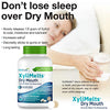 OraCoat XyliMelts Dry Mouth Relief Moisturizing Oral Adhering Discs Mild Mint with Xylitol, For Dry Mouth, Stimulates Saliva, Non-Acidic, Day and Night Use, Time Release for up to 8 Hours, 100 Count