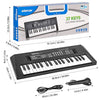 37 Key Piano for Kids Electric Piano Keyboard Kids Piano with Microphone Learning Musical Toys for 3 4 5 6 Year Old Boys Girls Gifts Age 3-5