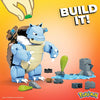 MEGA Pokémon Blastoise building set with 284 compatible bricks and pieces and Poké Ball, toy gift set for ages 10 and up