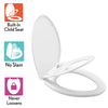 Little to Big Potty-Training Toilet Seat, Round, White