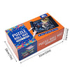 Puzzle Mat Roll Up,Store and Transport Puzzles to 1500 Pieces,with 4 Folding Jigsaw Sorting Tray, Hand Pump, Inflatable Tube, 45.7