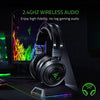 Razer Nari Ultimate Wireless 7.1 Surround Sound Gaming Headset: THX Audio & Haptic Feedback - Auto-Adjust Headband - Chroma RGB - Retractable Mic - For PC, PS4, PS5 - Black