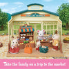 Calico Critters Grocery Market Cream & Brown, 11.42 Inches