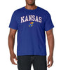 Kansas Jayhawks Varsity Blue Officially Licensed T-Shirt