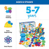 Learning Resources Gears! Gears! Gears! Mega Builds, STEM Building Set, Gears Toys for Kids, 235 Piece, Ages 4+, STEM Toys