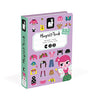 Janod MagnetiBook 55 pc Magnetic Girl's Costumes Game - Ages 3+ - J02718