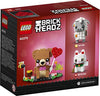 LEGO BrickHeadz Valentine's Bear 40379 Building Kit, New 2021 (150 Pieces)