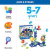 Learning Resources Gears! Gears! Gears! Space Explorers Building Set, 77 Pieces, Ages 4+, Gears & Construction Toy, STEM Toys, Gears for Kids