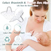 8 Pieces Contact Nipple Protector Nipple Breastfeeding Everters with Carrying Case Silicone Nipple Extender Without BPA for Helping Moms Breastfeeding Flat Inverted Nipples (Clear,20 mm/ 0.78 Inch)