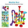 Blacka Marble Run Maze Race Game Glass Marbles for Kids Age 3 4 5 6 Boys Girls Educational Preschool Toys Block Toy Set As Xmas Birthday Present Festival Gifts, Small