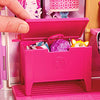 Barbie Doll House, Glam Getaway Portable House Playset with Carry Handle & 20+ Accessories Including Furniture & Décor