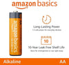 Amazon Basics 48-Pack AA Alkaline High-Performance Batteries, 1.5 Volt, 10-Year Shelf Life