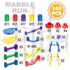 JOYIN 150Pcs Marble Run Premium Toy Set- Construction Building Blocks Toys, STEM Educational Building Block Toy