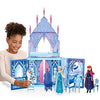 Disney Frozen Hasbro F1819 2 Elsa's uitklapbaar ijspaleis, kasteelspeelset, speelgoed voor kinderen vanaf 3 jaar,Multi kleuren