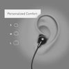 panasonic ergofit wired earbuds, in-ear headphones with dynamic crystal-clear sound and ergonomic custom-fit earpieces (s/m/l), 3.5mm jack for phones and laptops, no mic - rp-hje120-k (black)