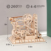 ROKR Marble Run 3D Wooden Puzzles Model Building Kits for Adults - Educational Project Brain Teaser, DIY Crafts for Adults & Kids (Ladder)