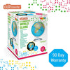 Illuminated Globe of the World with Stand | World Globe for Kids Learning with Build in LED Night Light | Light Up Earth Globe for Children | 8 Globe for Home, Desk, Classroom