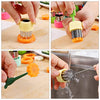 12 pcs Mini Cookie Cutters Vegetable Cutter Shapes Sets Fruit Stamps Mold