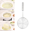 Swify Spider Strainer Set of 3 Asian Strainer Ladle Stainless Steel Wire Skimmer Spoon with Handle for Kitchen Frying Food, Pasta, Spaghetti, Noodle-30.5cm, 32cm, 35cm