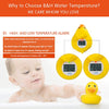 b&h Digital Baby Thermometer, The Infant Baby Bath Floating Toy Safety Temperature Water Thermometer (Classic Duck)