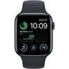 Apple Watch SE (2nd Gen) (GPS + Cellular, 40mm) - Midnight Aluminum Case with Midnight Sport Band, S/M (Renewed)