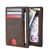 brown leather for men - card & id cases