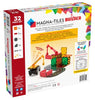 magna-tiles builder 32-piece magnetic construction set, the original magnetic building brand