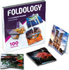 FOLDOLOGY - The Origami Puzzle Game! Hands-On Folding Brain Teasers. Stocking Stuffer/Gift for Tweens, Teens & Adults. Fold The Paper to Complete The Picture. 100 Challenges, Ages 10+