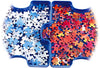 Ravensburger Sort and Go Jigsaw Puzzle Accessory - Sturdy and Easy to Use Plastic Puzzle Shaped Sorting Trays to Organize Puzzles Up to 1000 Pieces, Blue