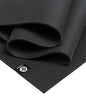 Manduka X Yoga Mat - Easy to Carry, For Women and Men, Non Slip, Cushion for Joint Support and Stability, 5mm Thick, 71 Inch (180cm), Black