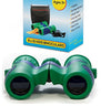 Kidwinz Original Compact 8x21 Kids Binoculars Set - High Resolution Real Optics - Shock Proof - Bird Watching - Presents for Kids - Children Gifts - Boys and Girls - Outdoor Play - Hunting - Camping